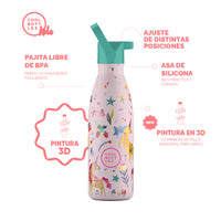 Cool Bottles Botella Termo Infantil Funny Unicorns 350ml