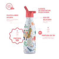 Cool Bottles Botella Termo Infantil Brave Vikings 350ml