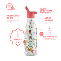 Cool Bottles Botella Termo Infantil Curious Explorers 350ml