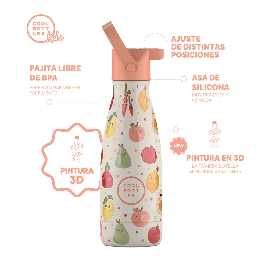 Cool Bottles Botella Termo Infantil Fruit Salad 260ml