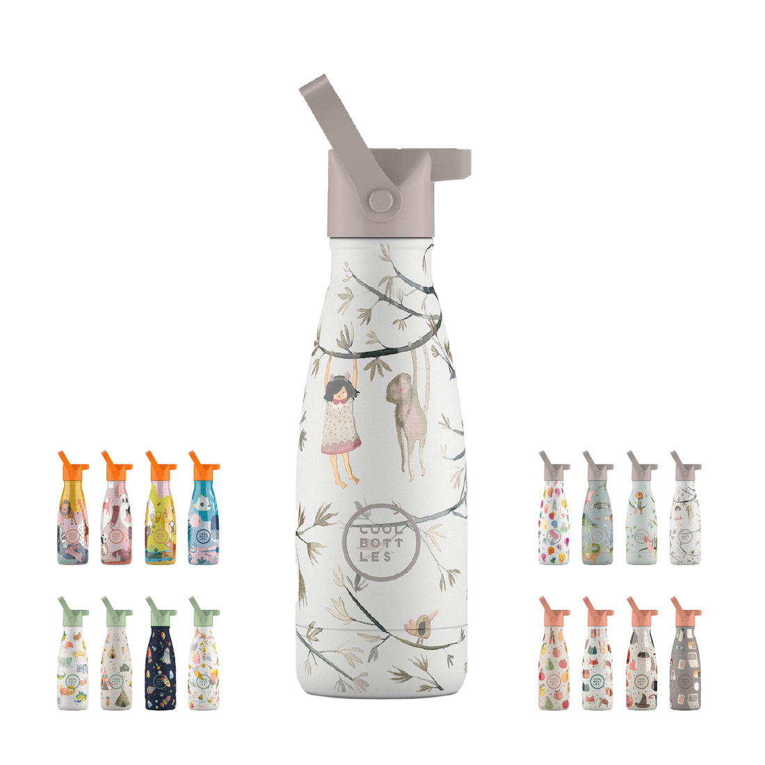 Cool Bottles Botella Termo Infantil Hanging Friends 260ml