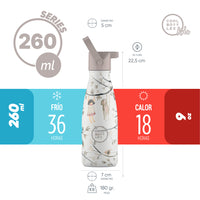 Cool Bottles Botella Termo Infantil Hanging Friends 260ml