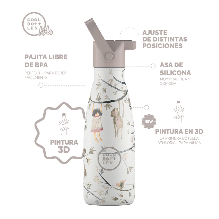 Cool Bottles Botella Termo Infantil Hanging Friends 260ml