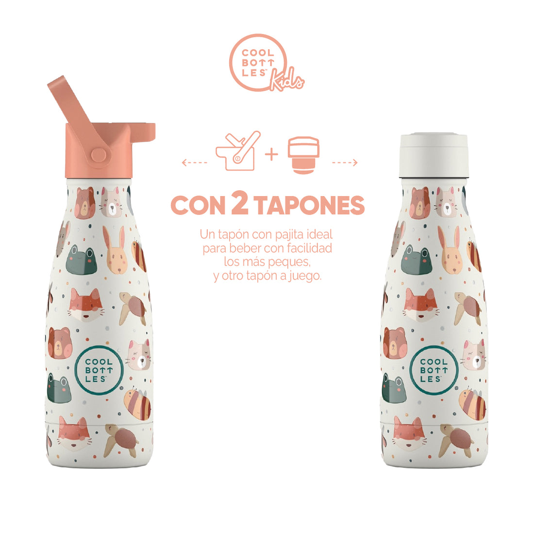Cool Bottles Botella Termo Infantil Pet Lover 260ml