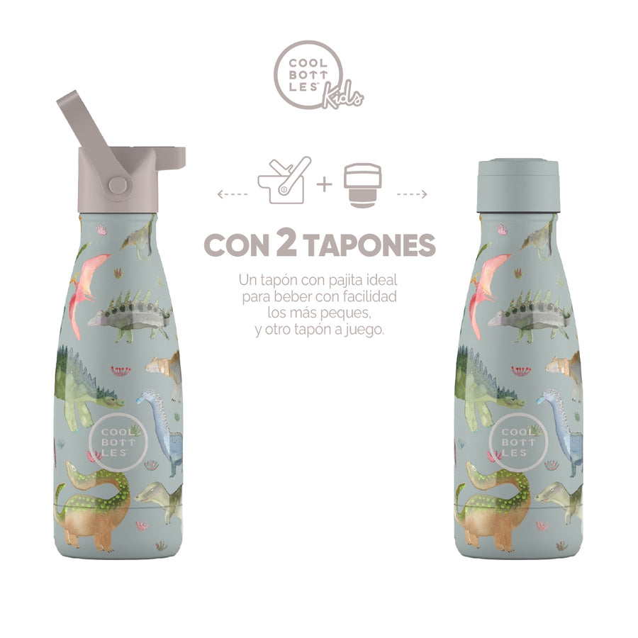 Cool Bottles Botella Termo Infantil Dinos Planet 260ml