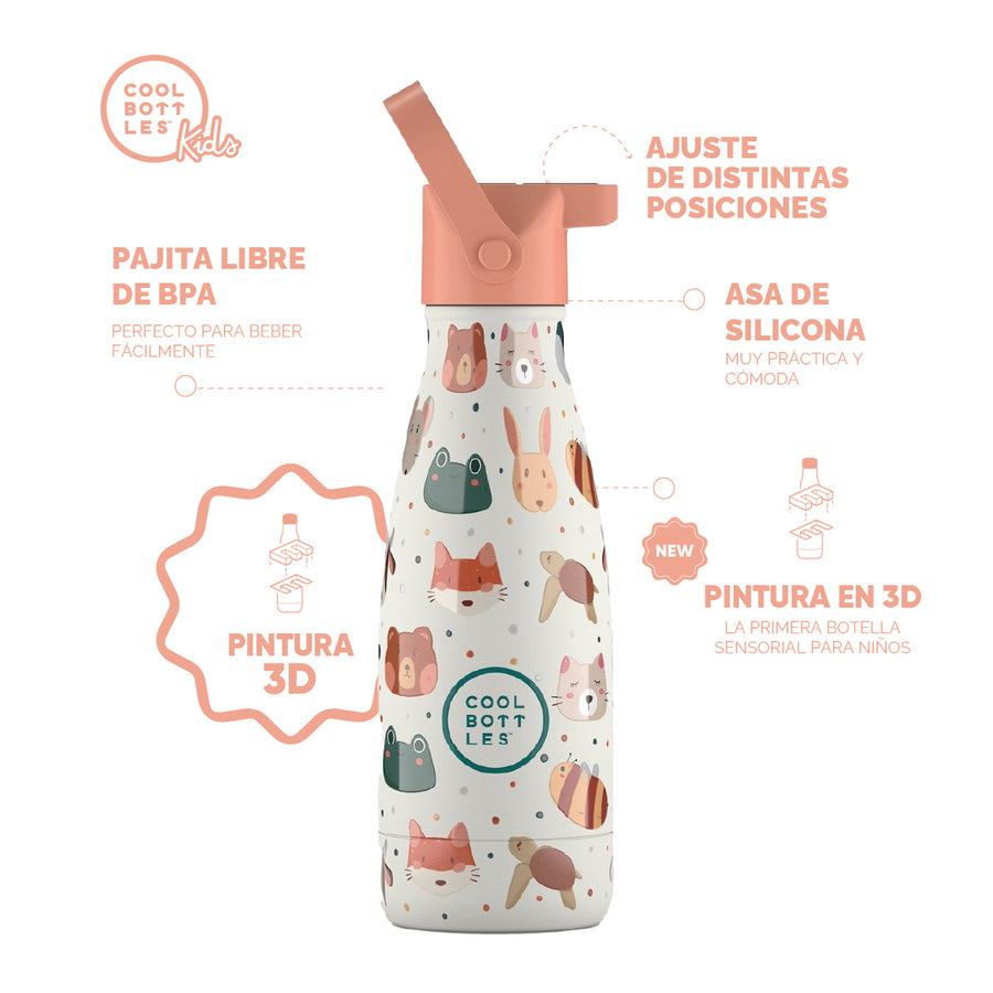Cool Bottles Botella Termo Infantil Pet Lover 260ml