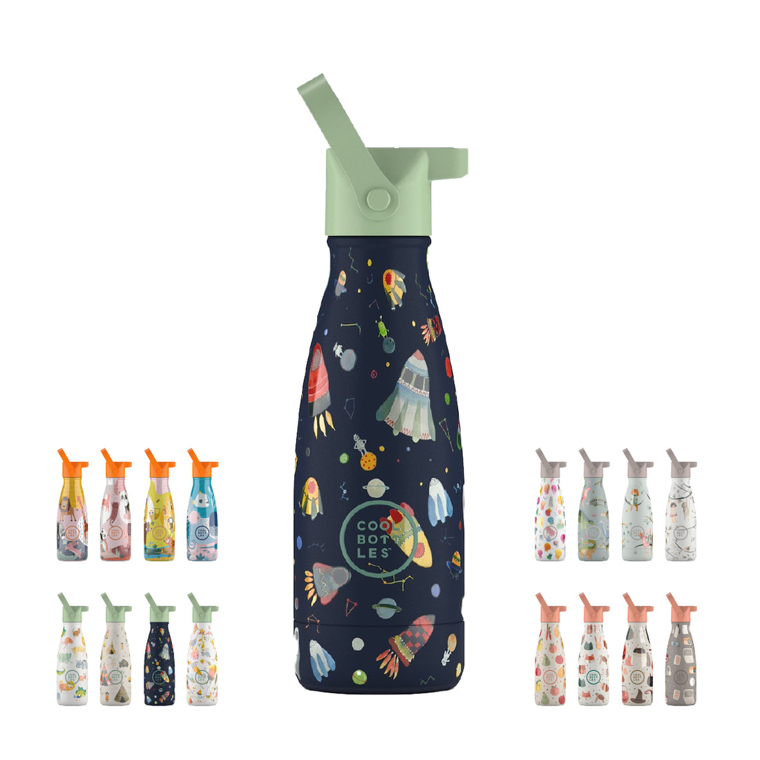 Cool Bottles Botella Termo Infantil Space Rockets 260ml