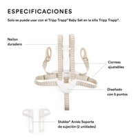 Trona Tripp Trapp de Stokke, Baby Set y Arnes