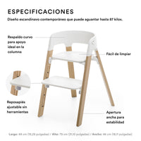 Stokke Silla Steps Con Accesorios