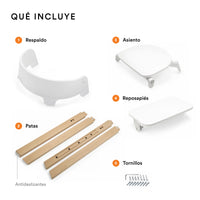 Stokke Silla Steps Con Accesorios