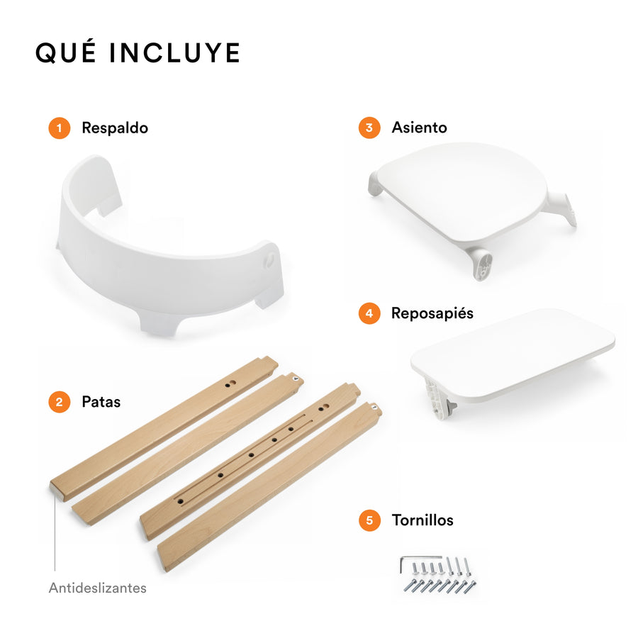 Stokke Silla Steps Con Accesorios