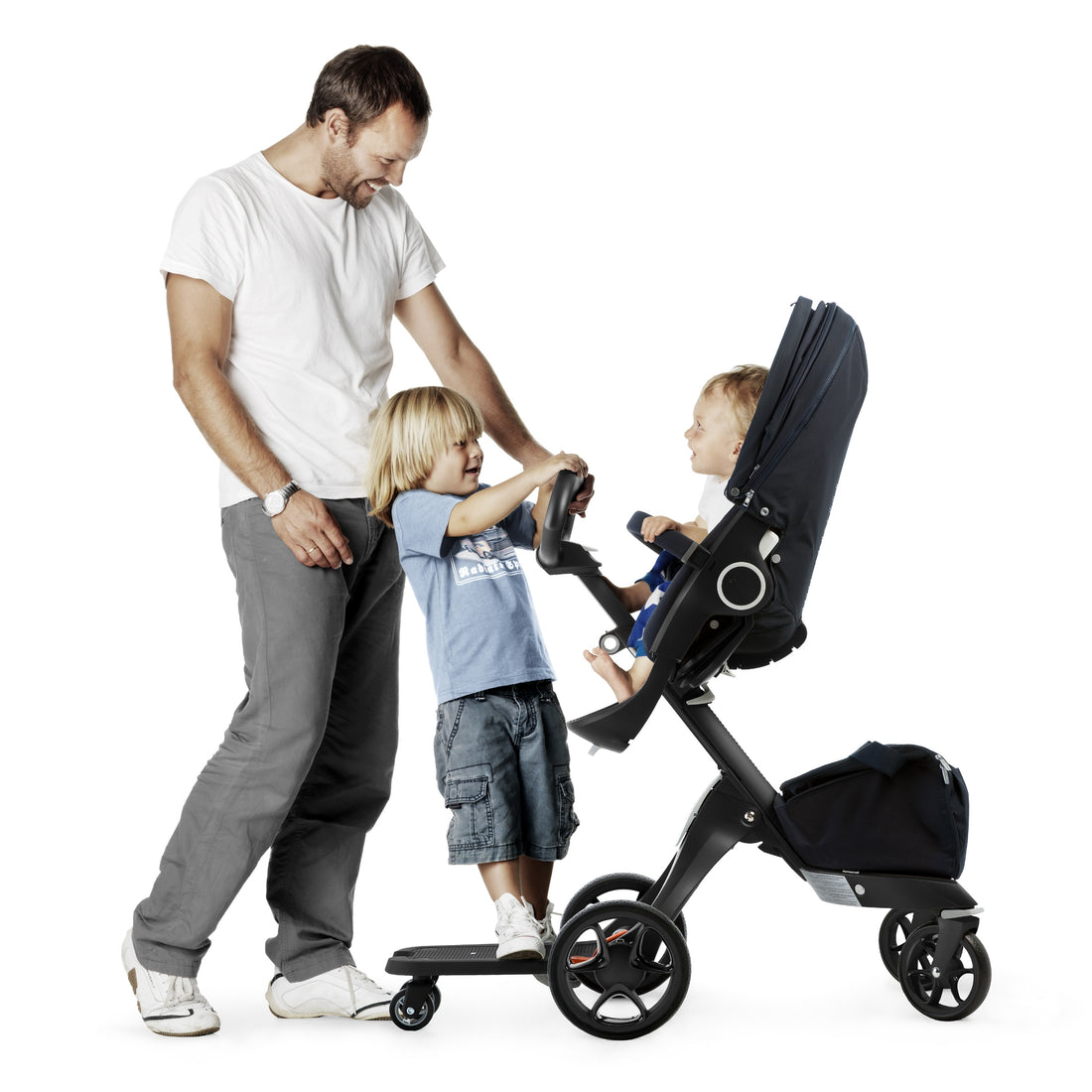 carriola estándar stokke Stokke Xplory Patinete, Negro – bebemoonmx