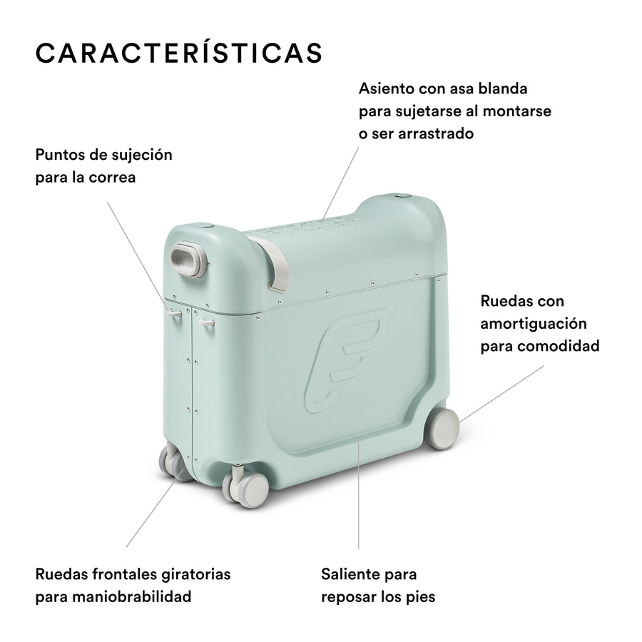 JetKids de Stokke BedBox, Maleta infantil convertible en cama de avión