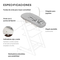 Tripp Trapp Newborn Set, Convierte la Silla Tripp Trapp en un asiento para recién nacidos hasta 9 kilos