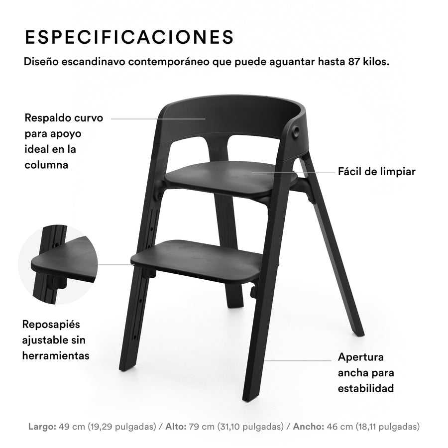 Stokke Silla Steps Con Accesorios