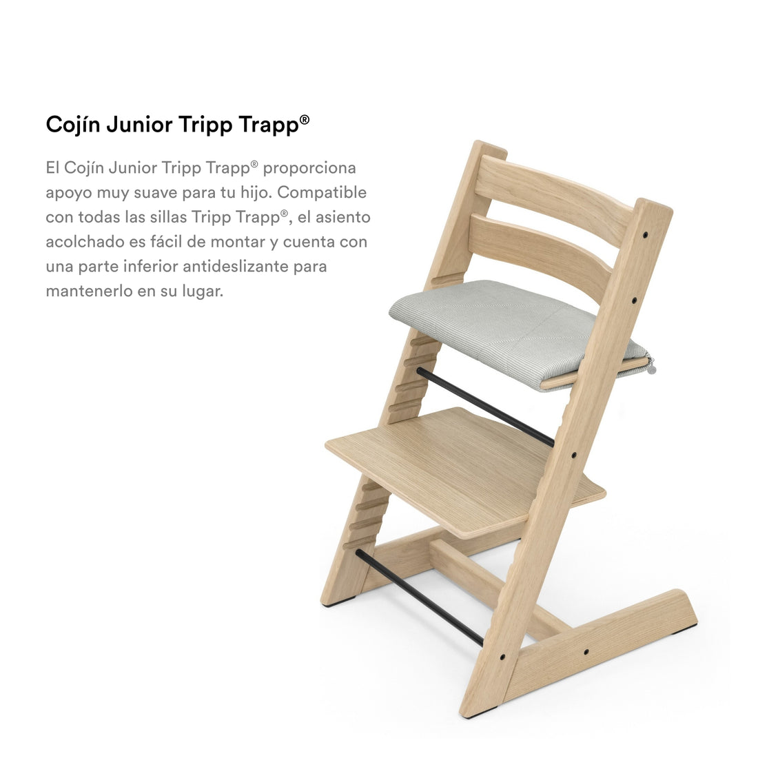 Tripp Trapp Cojín Junior, Nordic Grey