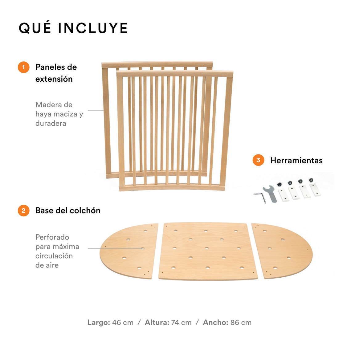 Extensión de Cuna Sleepi V3 de Stokke