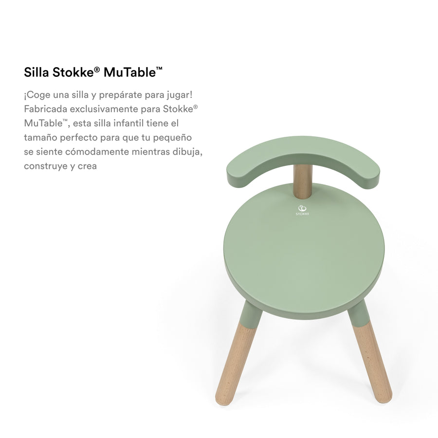 Stokke® MuTable™ Bundle Mesa de Juegos y 2 Sillas