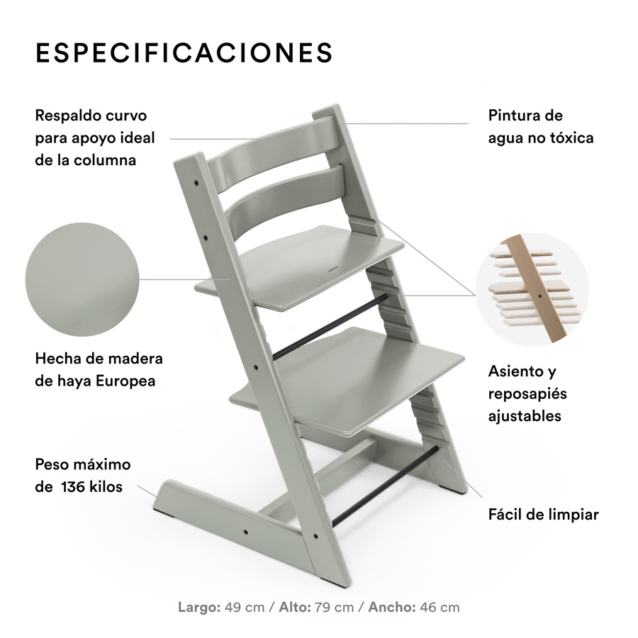 Silla Tripp Trapp de Stokke