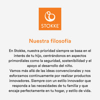 Portabebés Stokke Limas, Tres opciones de llevarlo, Seguro desde el nacimiento y hasta 15 kilos