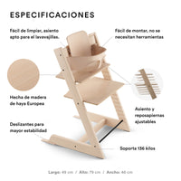 Trona Tripp Trapp de Stokke, Baby Set y Arnes