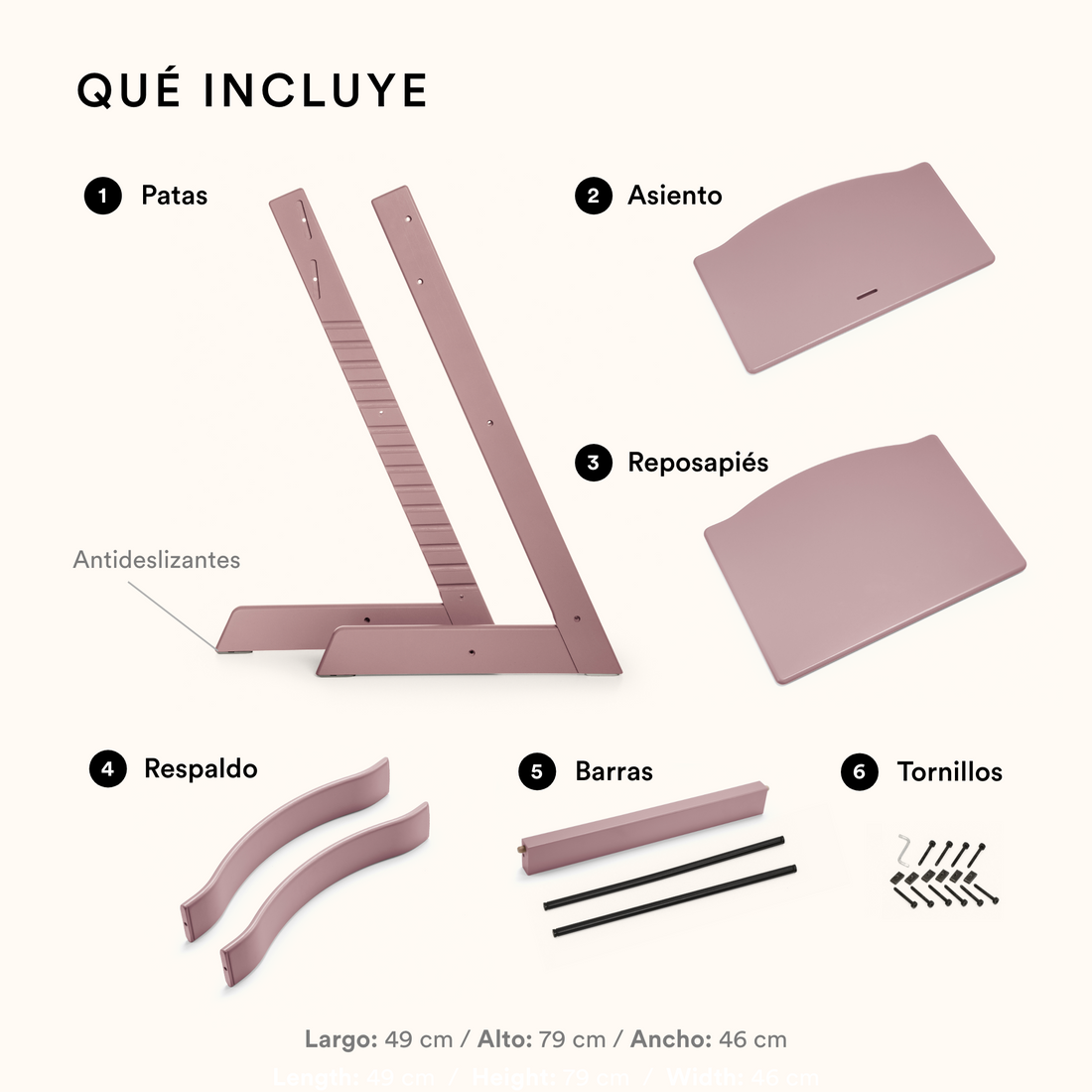 Silla Tripp Trapp de Stokke