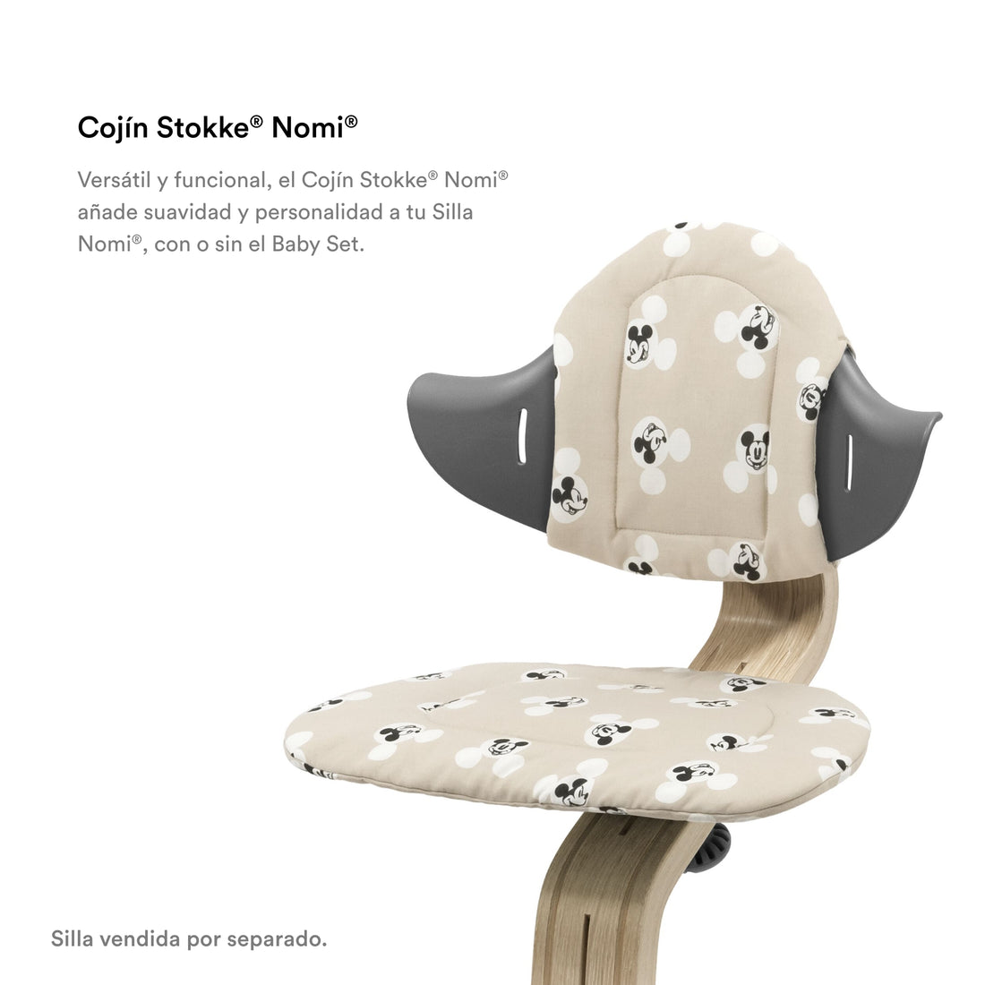 Cojín Stokke Nomi, Mickey Signature