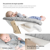 Stokke Tripp Trapp Paquete completo Newborn Set, Baby Set, Tray, Cojín y Arnes