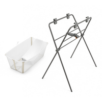 Bañera Flexi Bath Stokke + Soporte para recién nacido + Stand para Bañera Flexi Bath