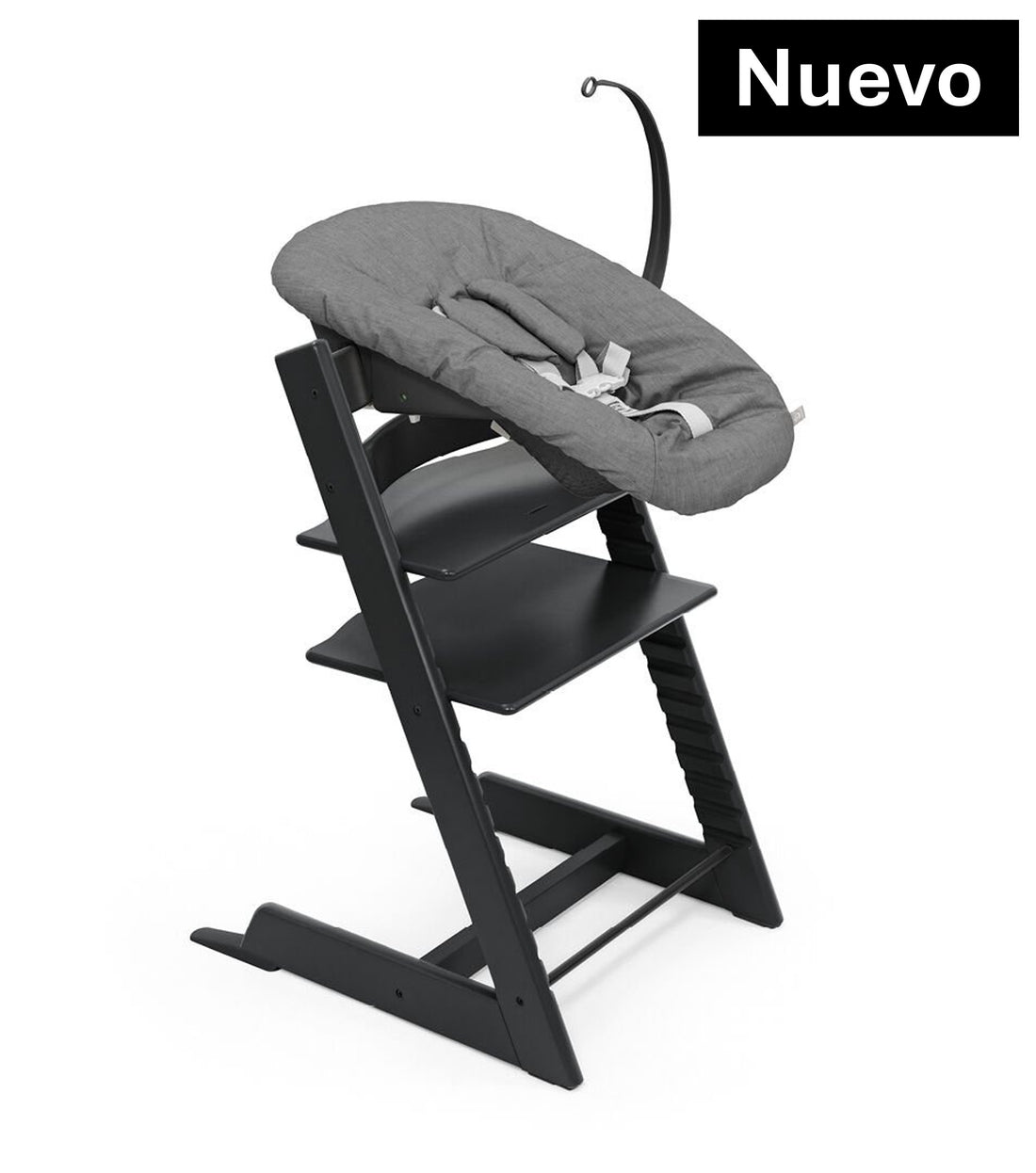 Tripp Trapp® Black más Newborn Set para Recien Nacido Antharcite