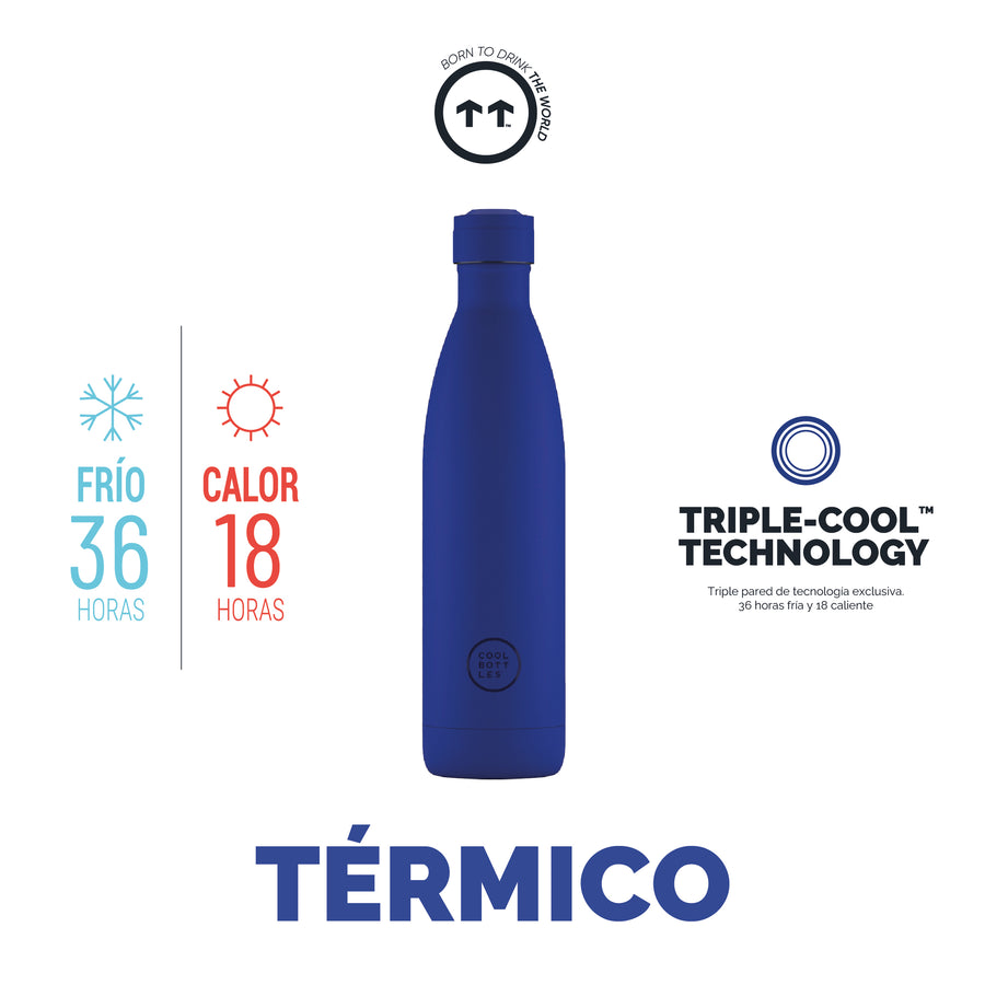 Cool Bottles Botella Termo Vivid Blue 750ml