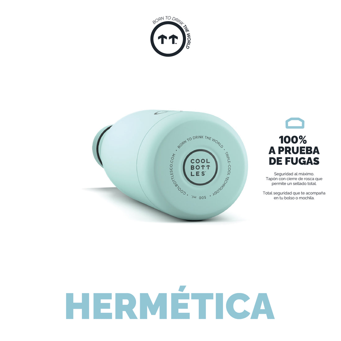 Cool Bottles Botella Termo Pastel Sky 750ml
