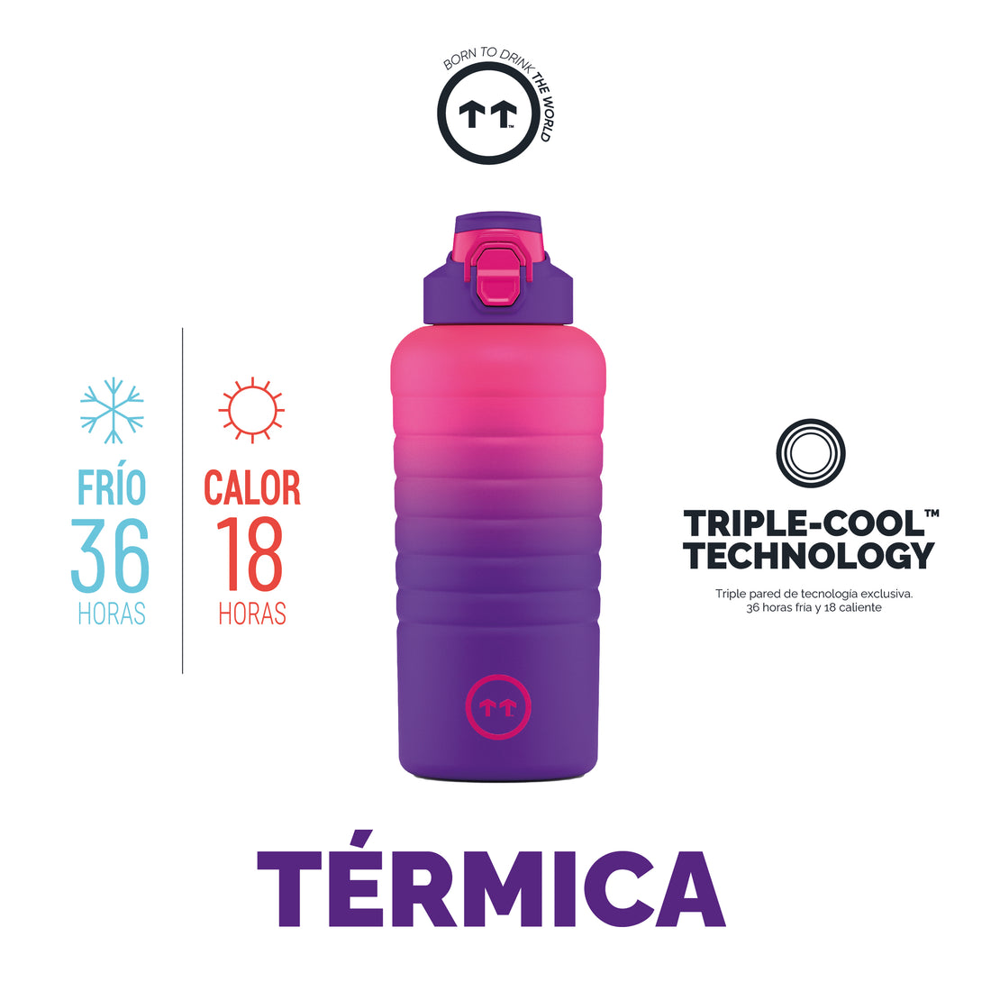 Cool Bottles Termo Sport Los Angeles 950ml