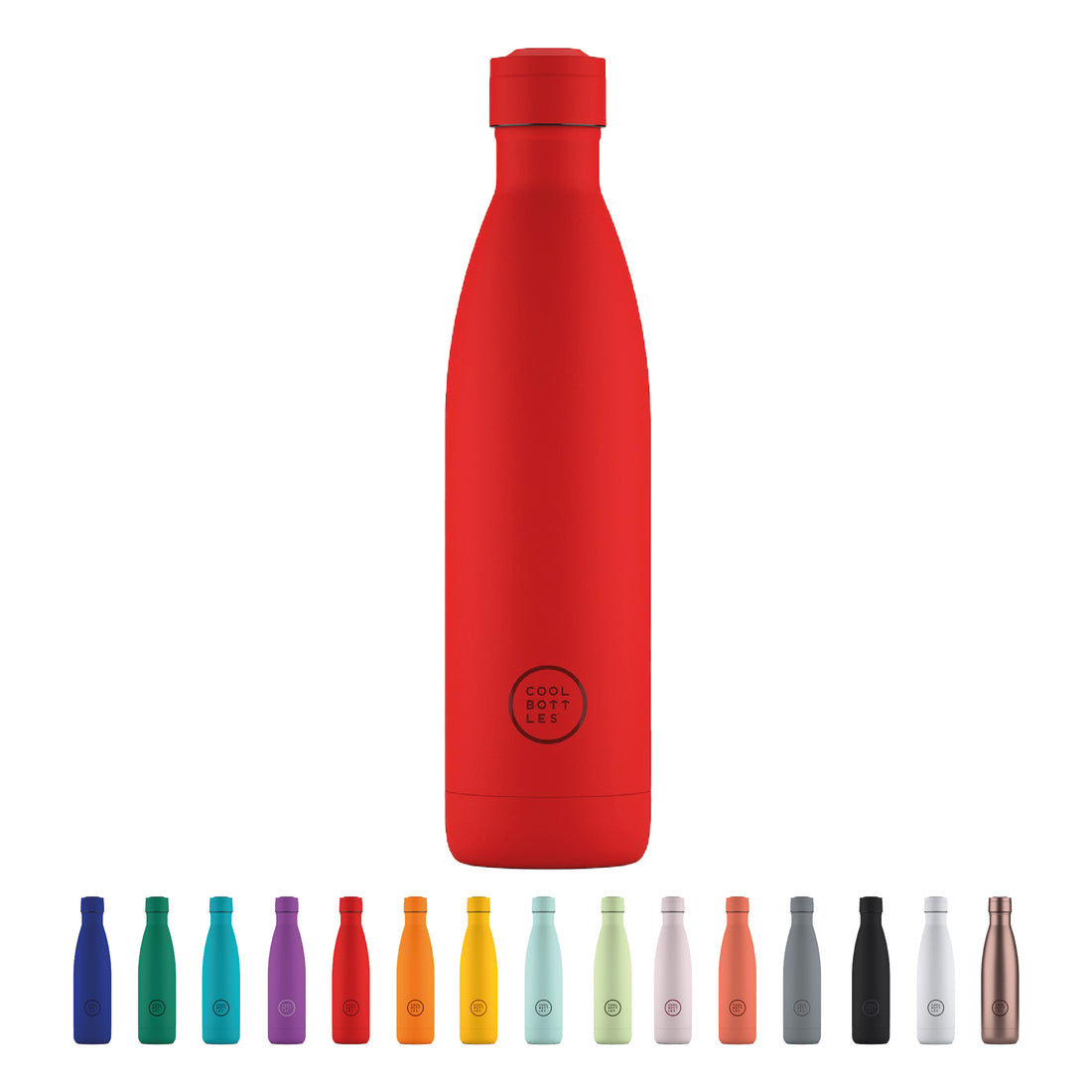 Cool Bottles Botella Termo Vivid Red 750ml