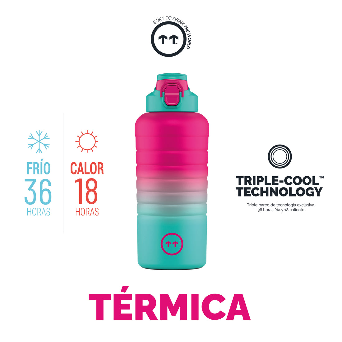 Cool Bottles Termo Sport Brisbane 950ml
