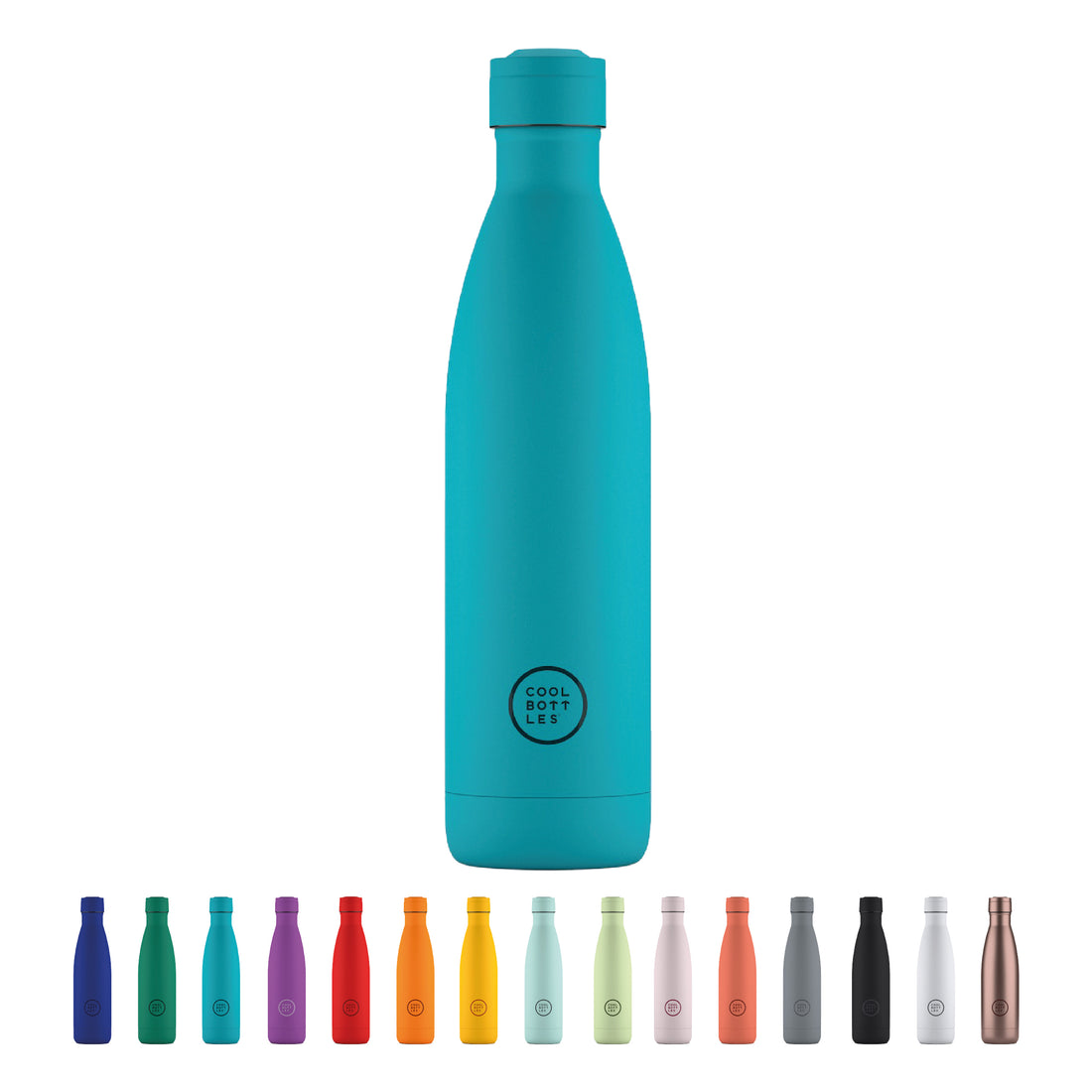 Cool Bottles Botella Termo Vivid Turquoise 750ml