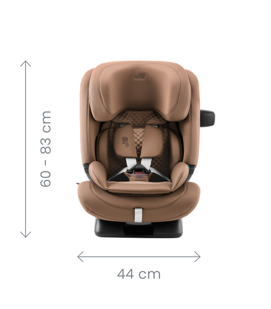 Britax Linea Europea Advansafix Pro Deep Black