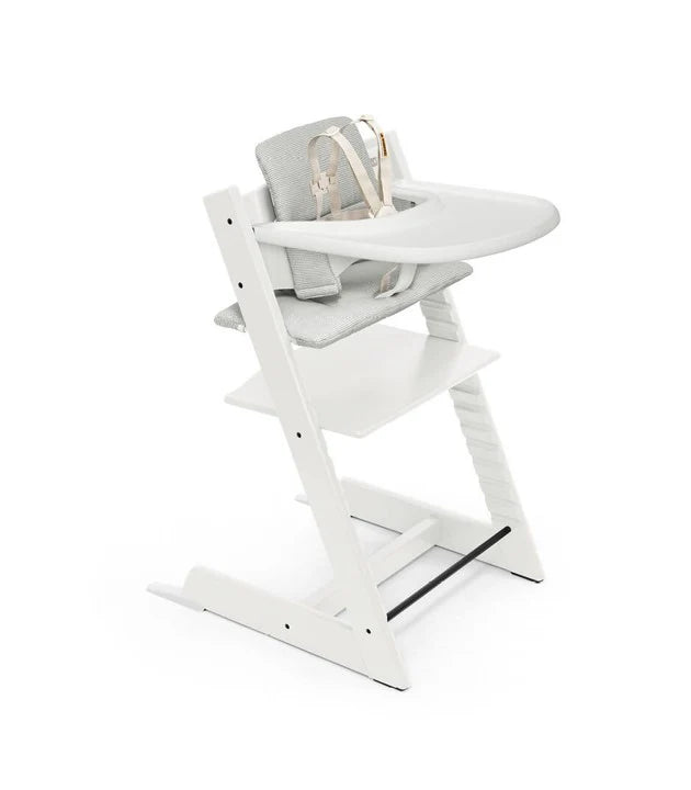 Stokke Tripp Trapp, Baby Set, Cojín, Tray y Arnes Blanco