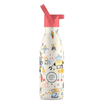 Cool Bottles Botella Termo Infantil Messy Robots 350ml