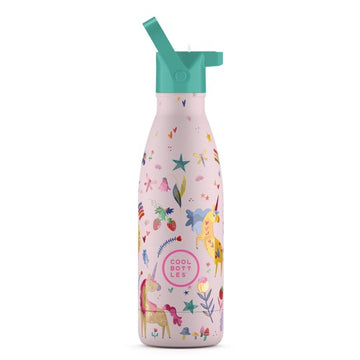Cool Bottles Botella Termo Infantil Funny Unicorns 350ml