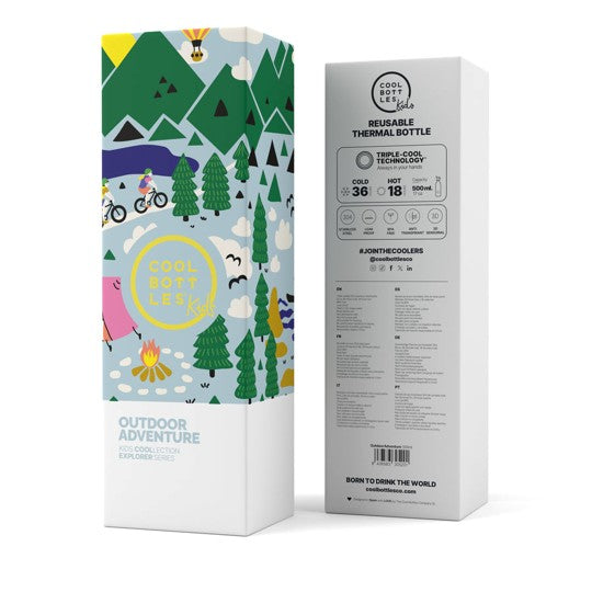 Cool Bottles Botella Termo Kids Outdoor Adventure 500 Ml