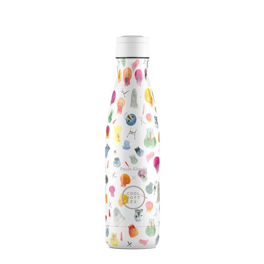 Cool Bottles Botella Termo Crazy Skulls 500ml