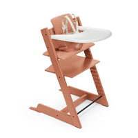Stokke Tripp Trapp, Baby Set, Cojín, Tray y Arnes Terracota
