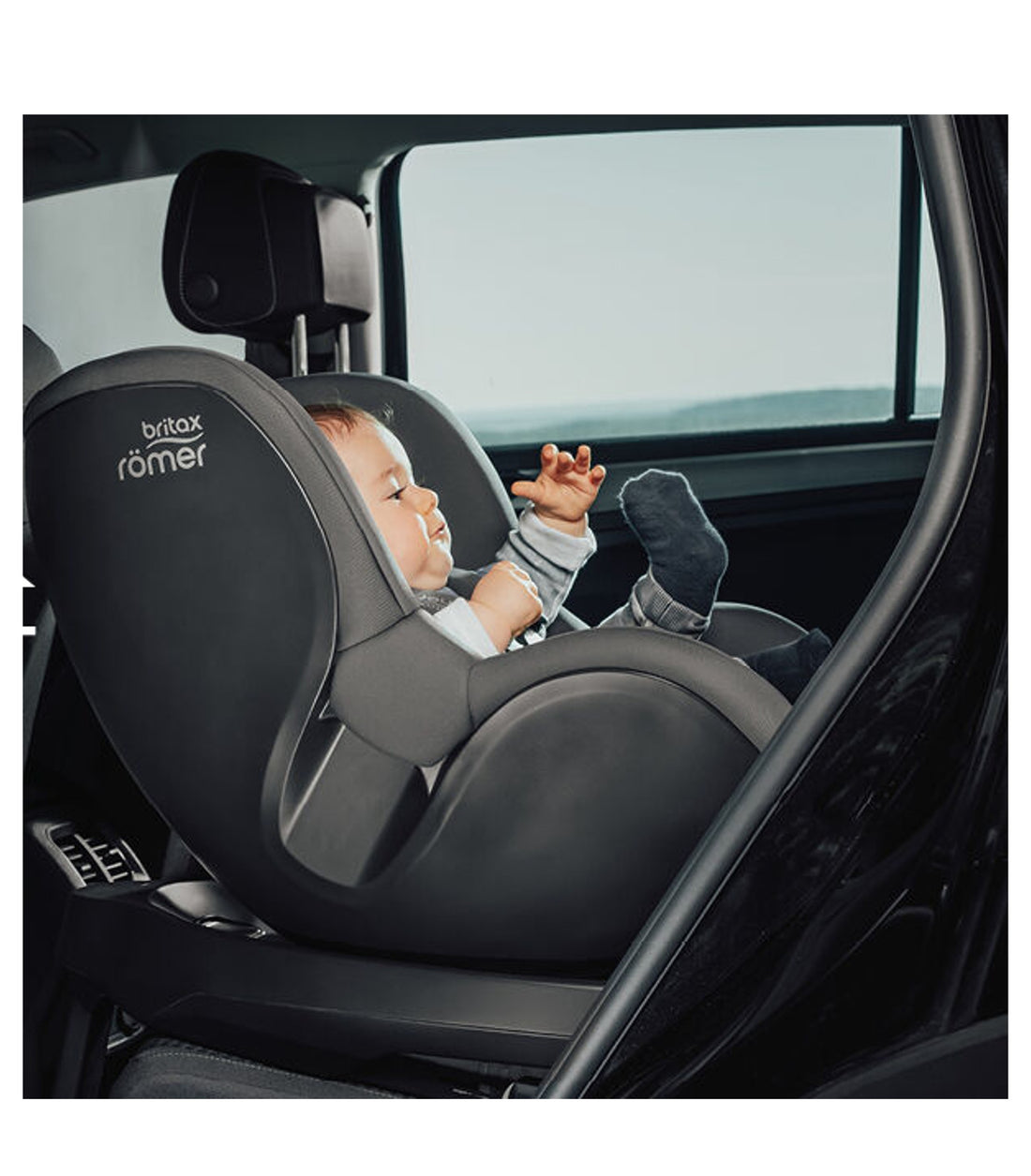 Britax Linea Europea SWIVEL 2  Space Black