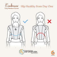 Ergobaby canguro porta bebe Embrace Air Mesh