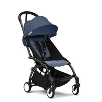 Cochecito Stokke® YOYO³ Negro con 6+ Color Pack Air France