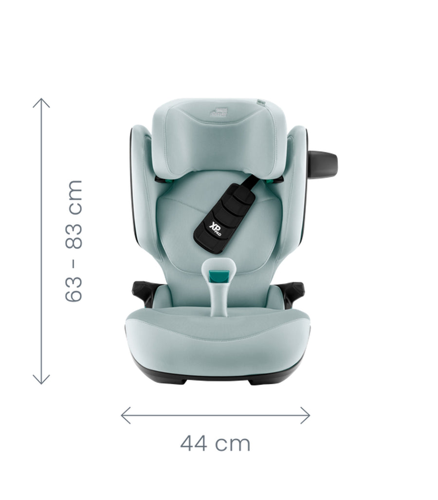 Britax Linea Europea Kidfix Pro Mineral Grey 3.5-12 años