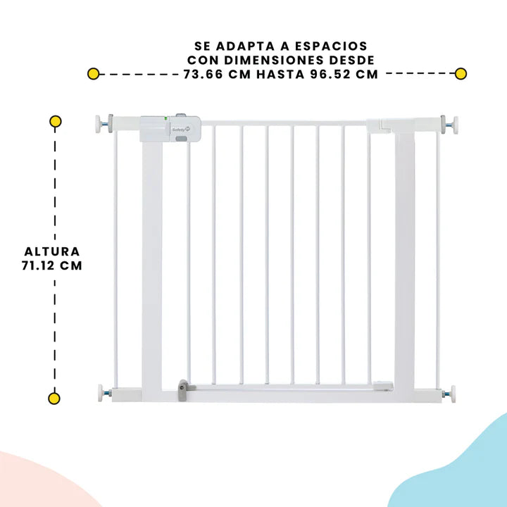 Puerta de seguridad para bebe y mascotas Safety 1st