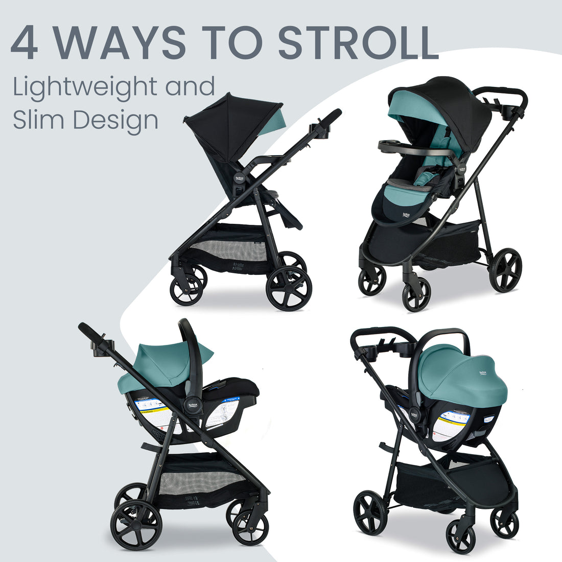 Britax Carriola Travel System Willow Brook S+