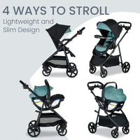 Britax Carriola Travel System Willow Brook S+